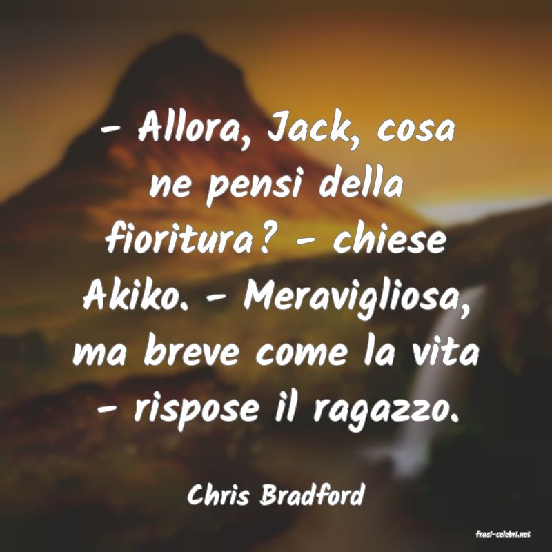 frasi di Chris Bradford