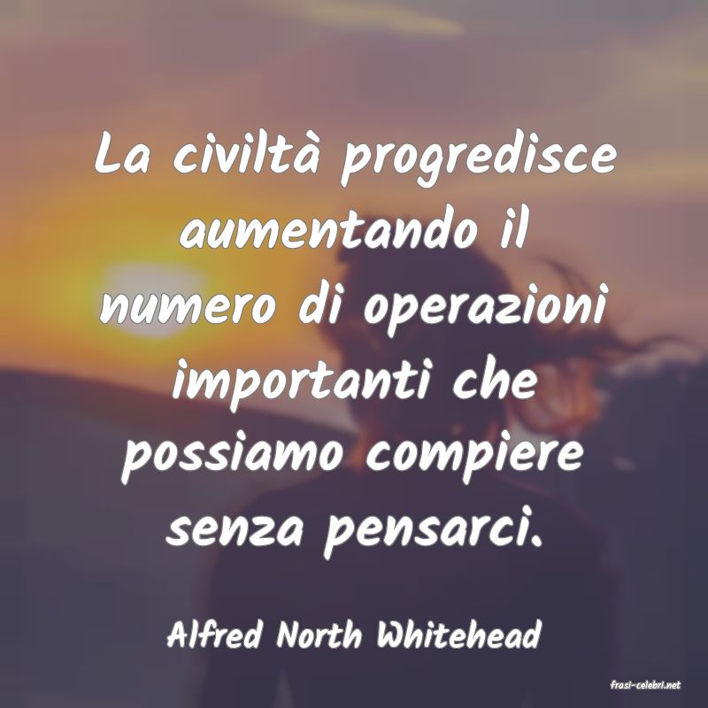 frasi di Alfred North Whitehead