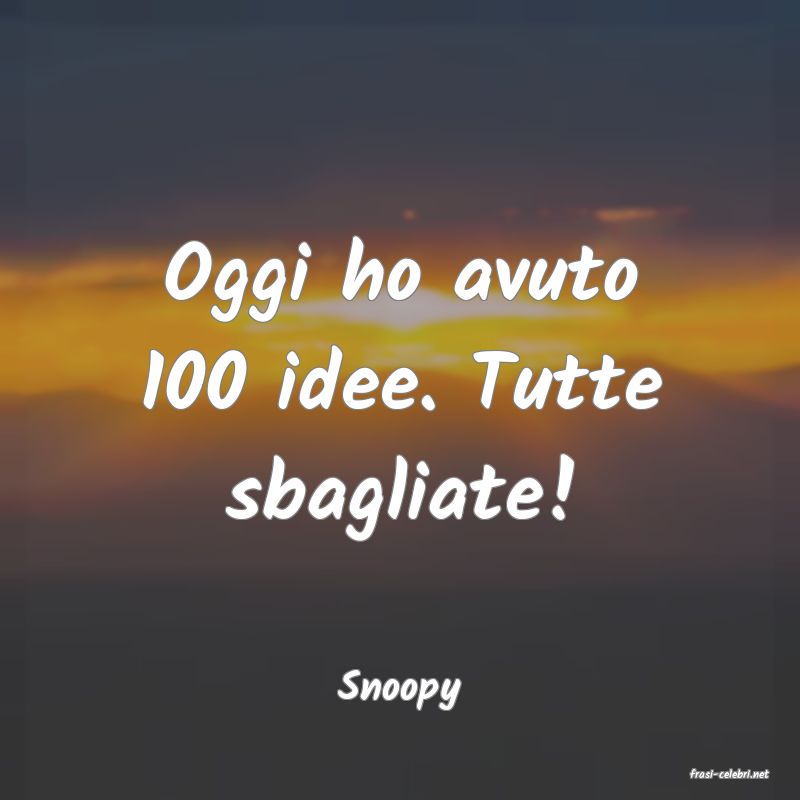 frasi di  Snoopy
