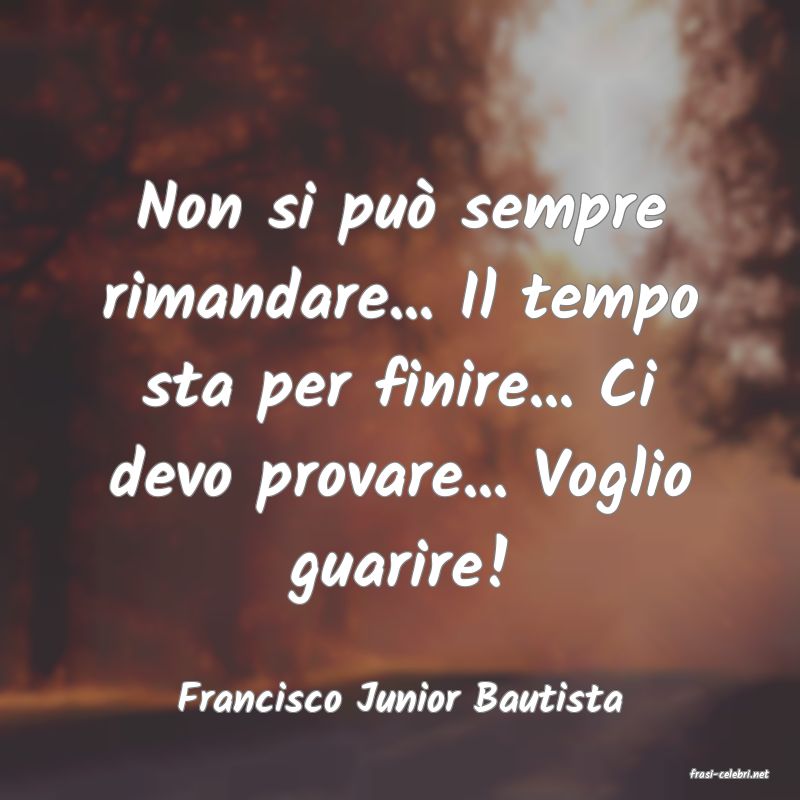 frasi di  Francisco Junior Bautista
