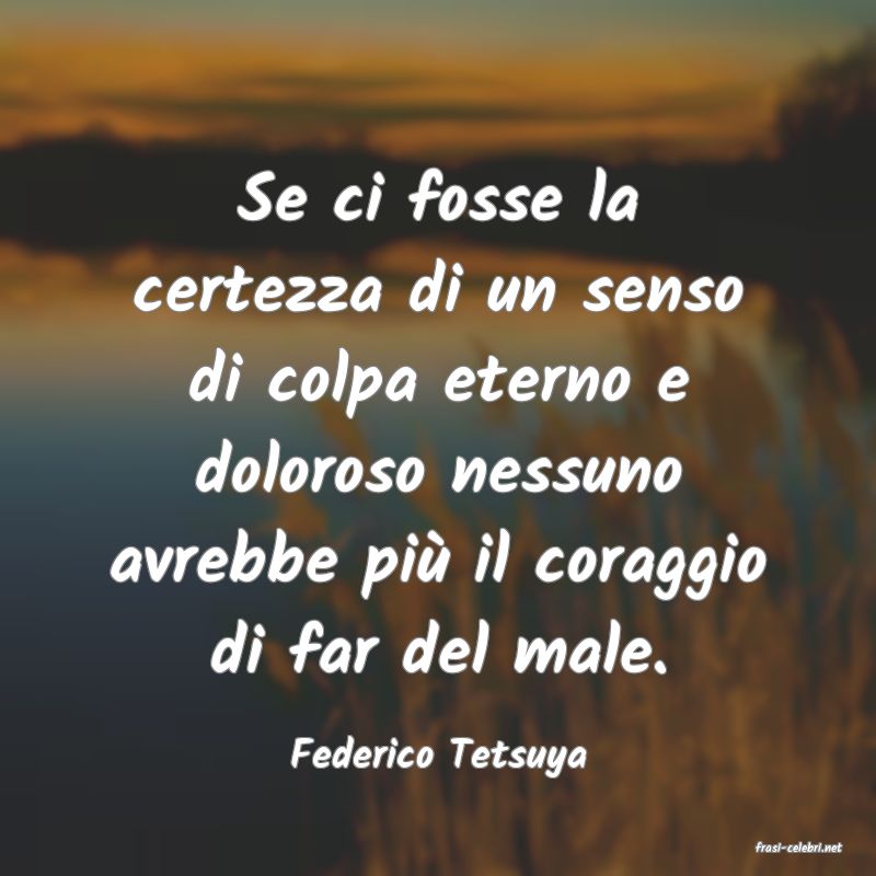 frasi di  Federico Tetsuya
