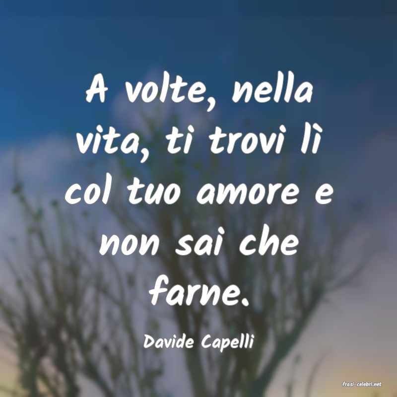 frasi di  Davide Capelli
