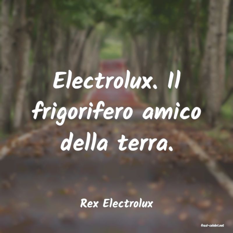 frasi di  Rex Electrolux
