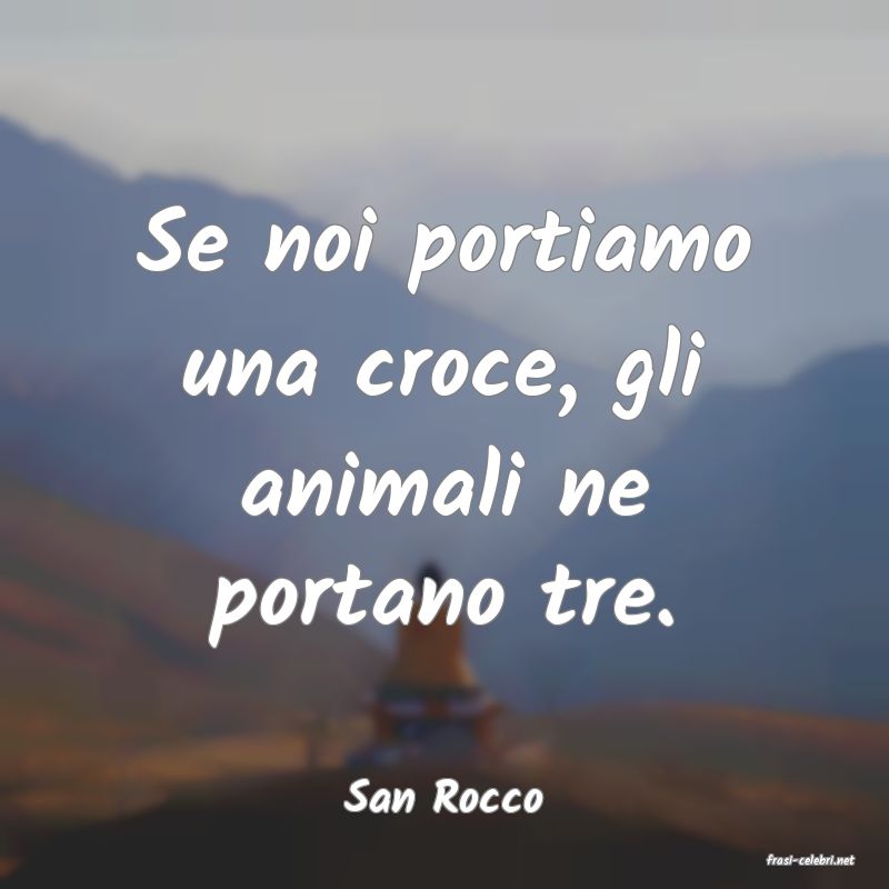 frasi di San Rocco