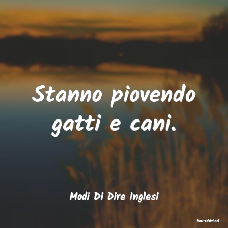 frasi di  Modi Di Dire Inglesi
