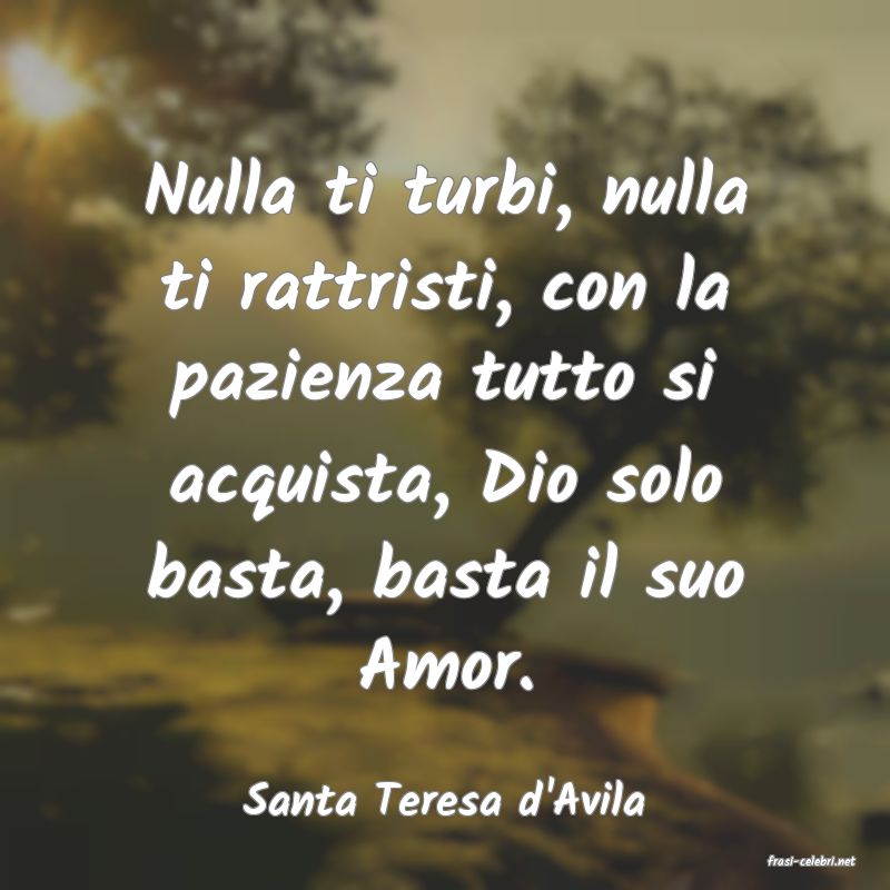 frasi di Santa Teresa d'Avila