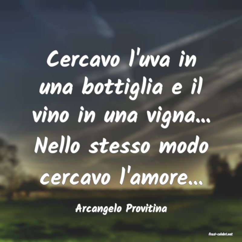 frasi di  Arcangelo Provitina
