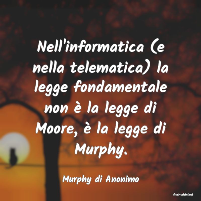 frasi di Murphy di Anonimo