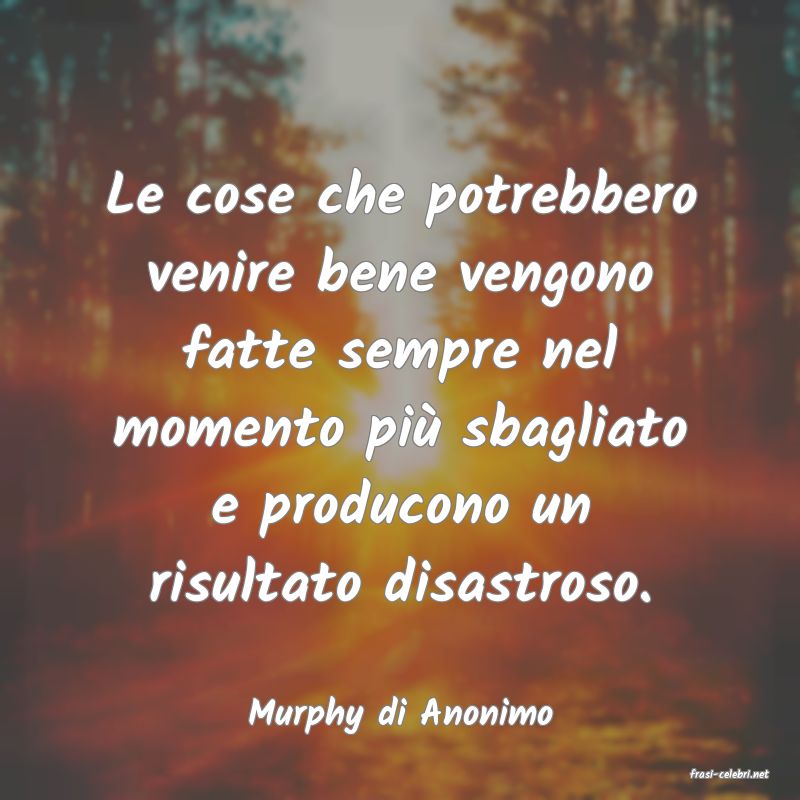 frasi di Murphy di Anonimo