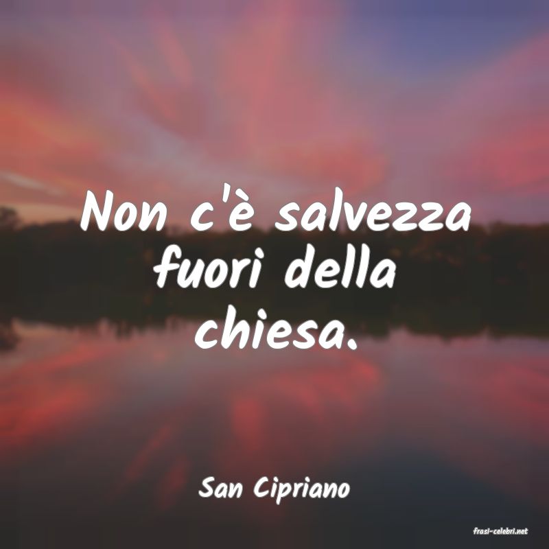 frasi di San Cipriano