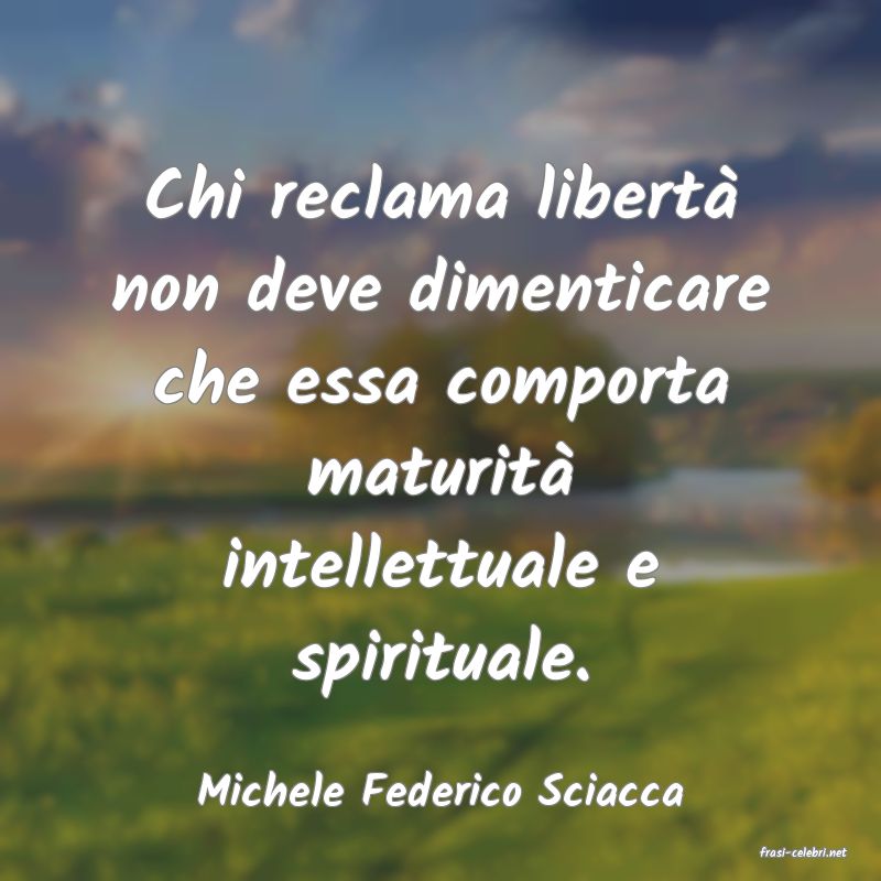 frasi di Michele Federico Sciacca