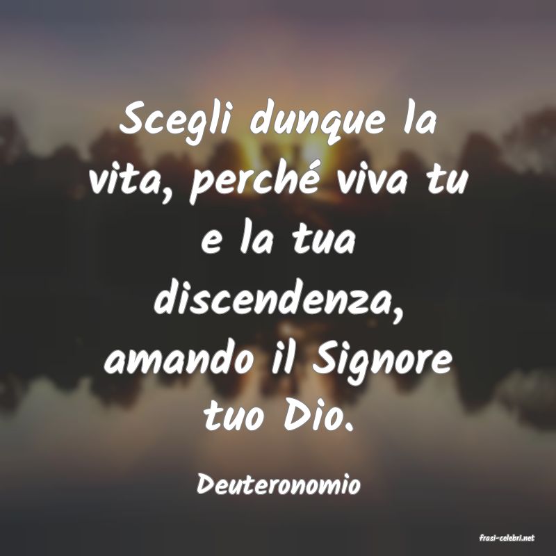 frasi di  Deuteronomio

