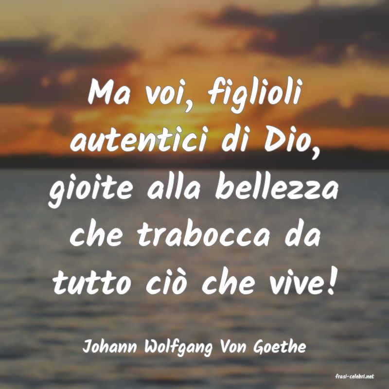 frasi di Johann Wolfgang Von Goethe