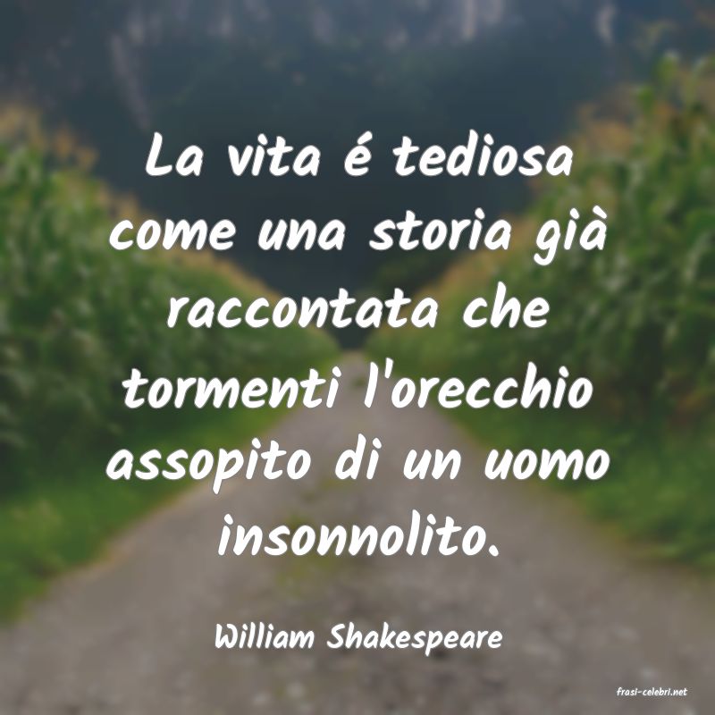 frasi di William Shakespeare