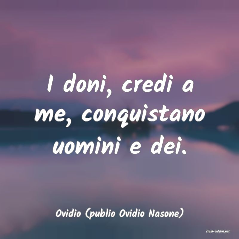 frasi di Ovidio (publio Ovidio Nasone)