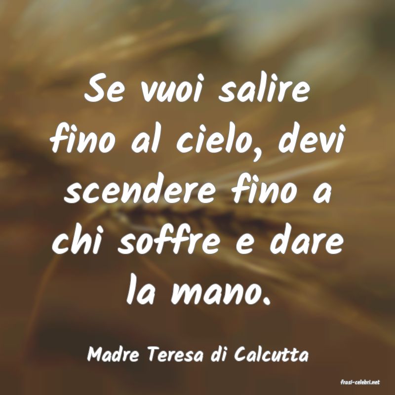 frasi di Madre Teresa di Calcutta