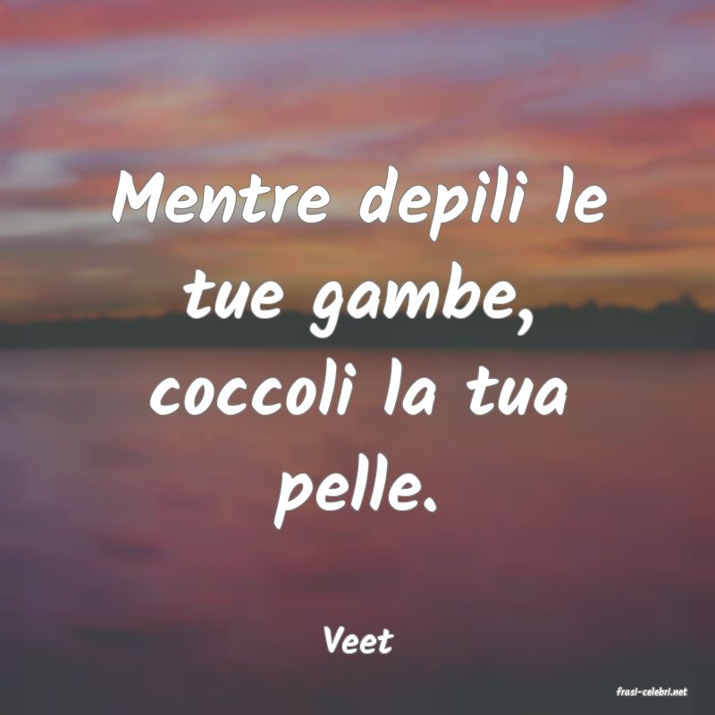 frasi di Veet