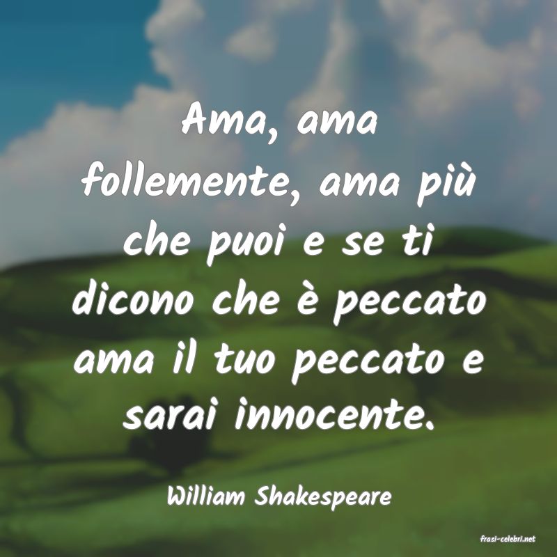 frasi di William Shakespeare