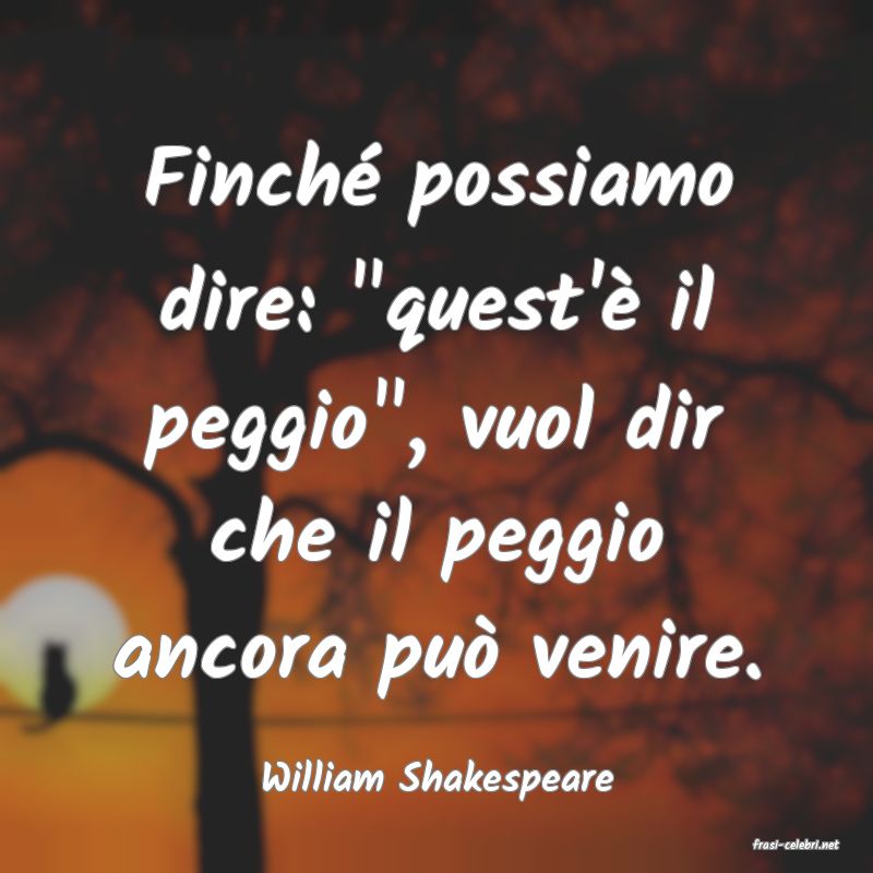 frasi di William Shakespeare