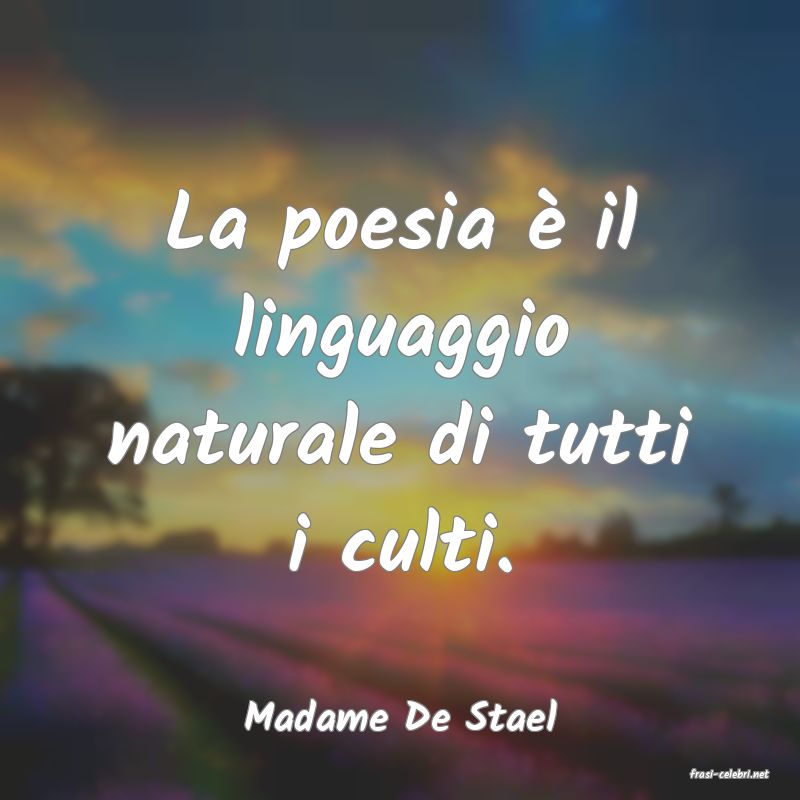 frasi di Madame De Stael
