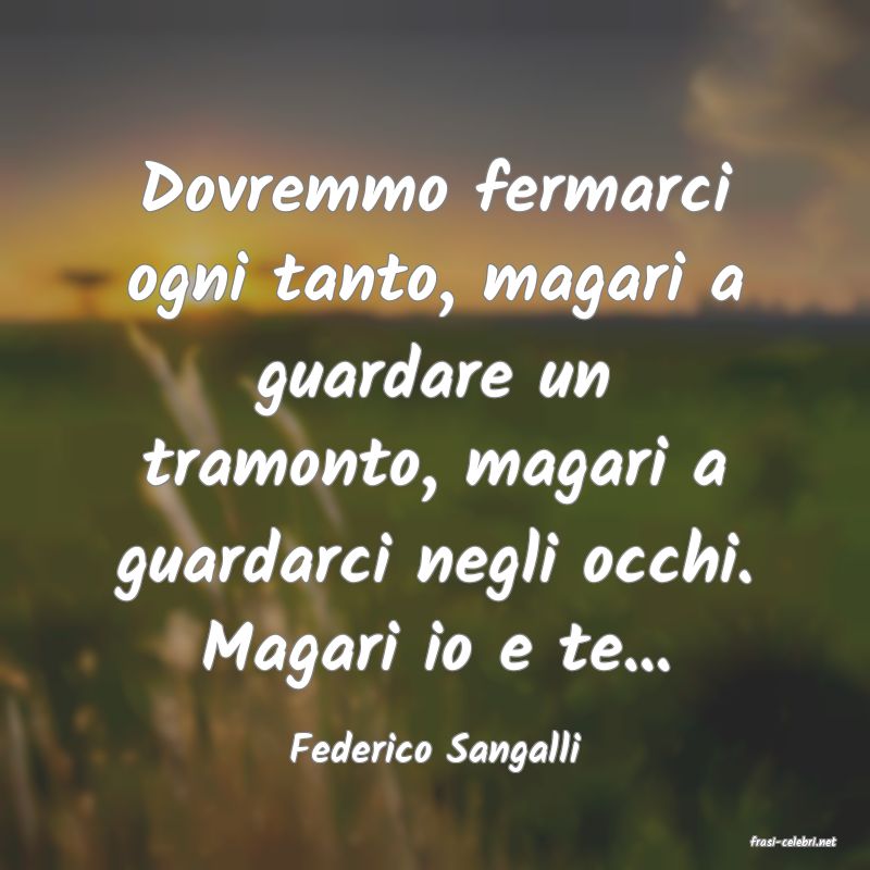 frasi di  Federico Sangalli
