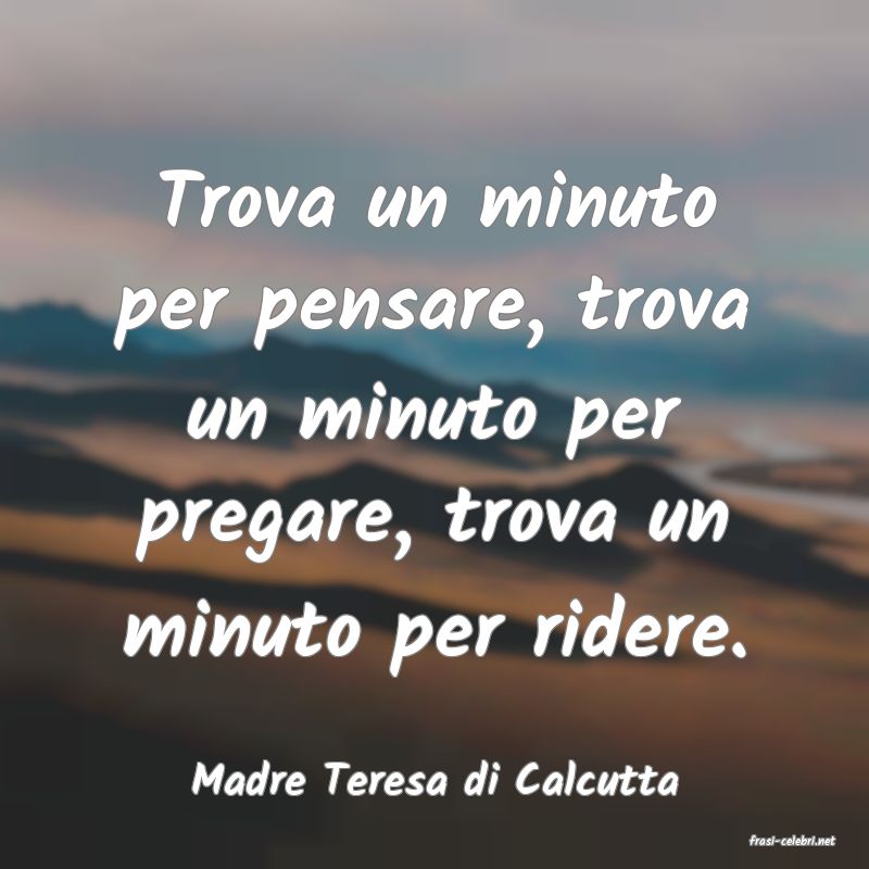 frasi di Madre Teresa di Calcutta