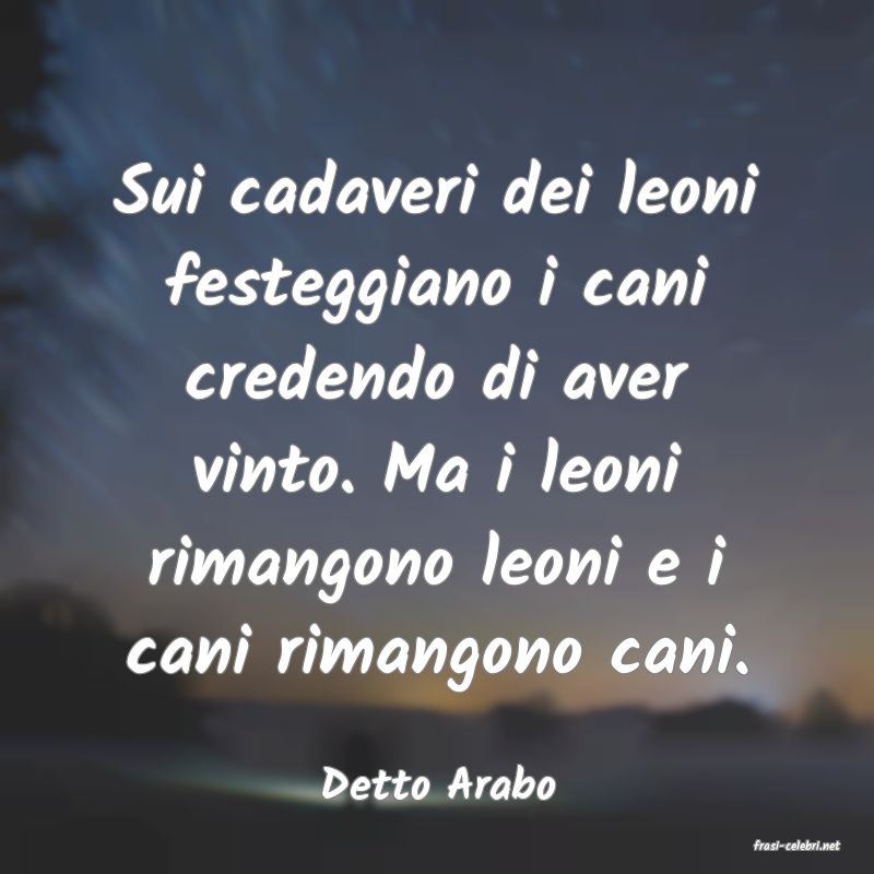 frasi di Detto Arabo