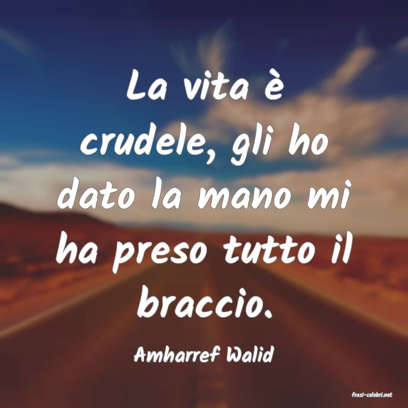 frasi di  Amharref Walid
