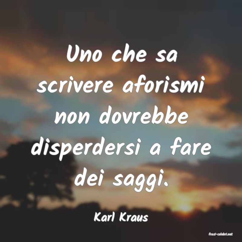 frasi di Karl Kraus