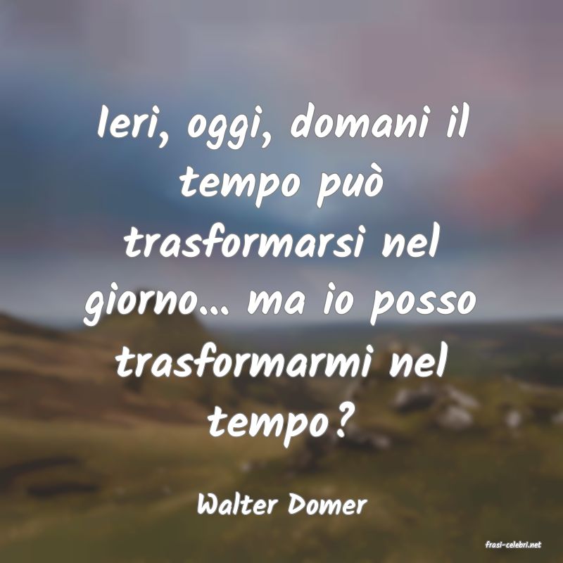 frasi di Walter Domer