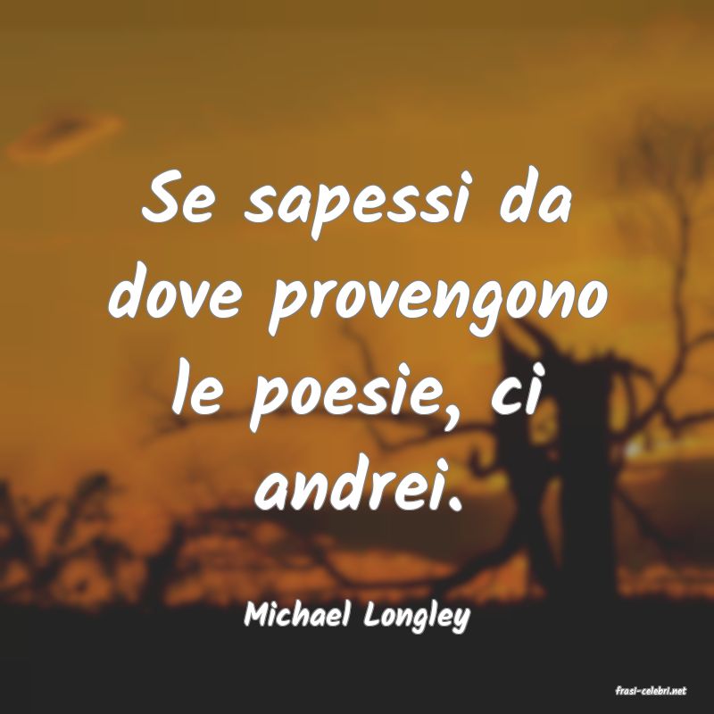 frasi di  Michael Longley

