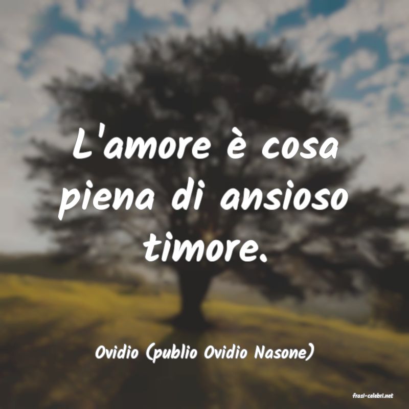 frasi di  Ovidio (publio Ovidio Nasone)
