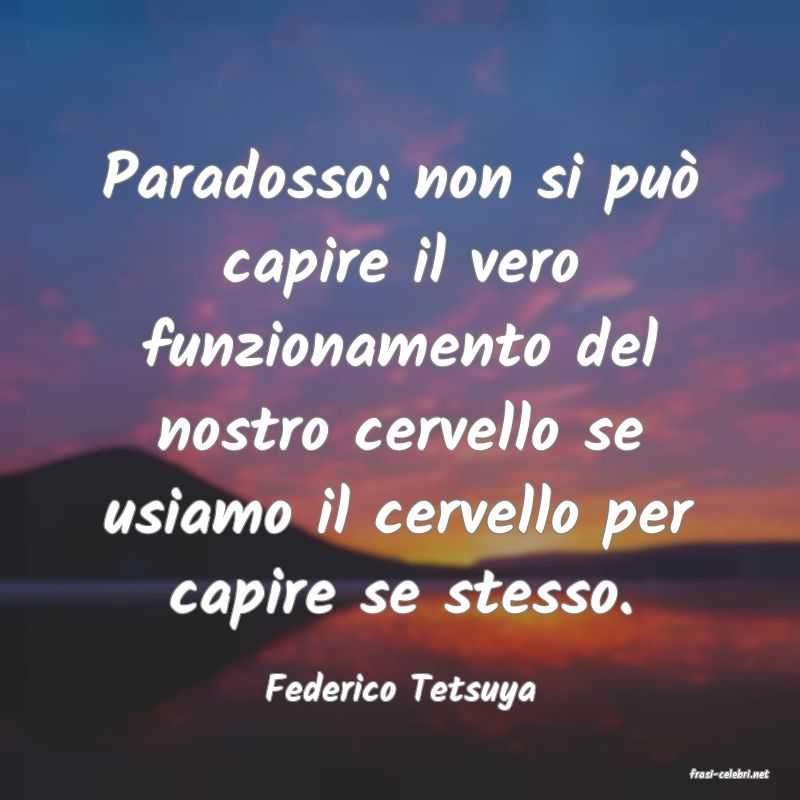 frasi di  Federico Tetsuya
