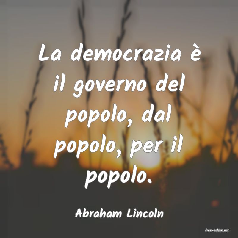 frasi di Abraham Lincoln