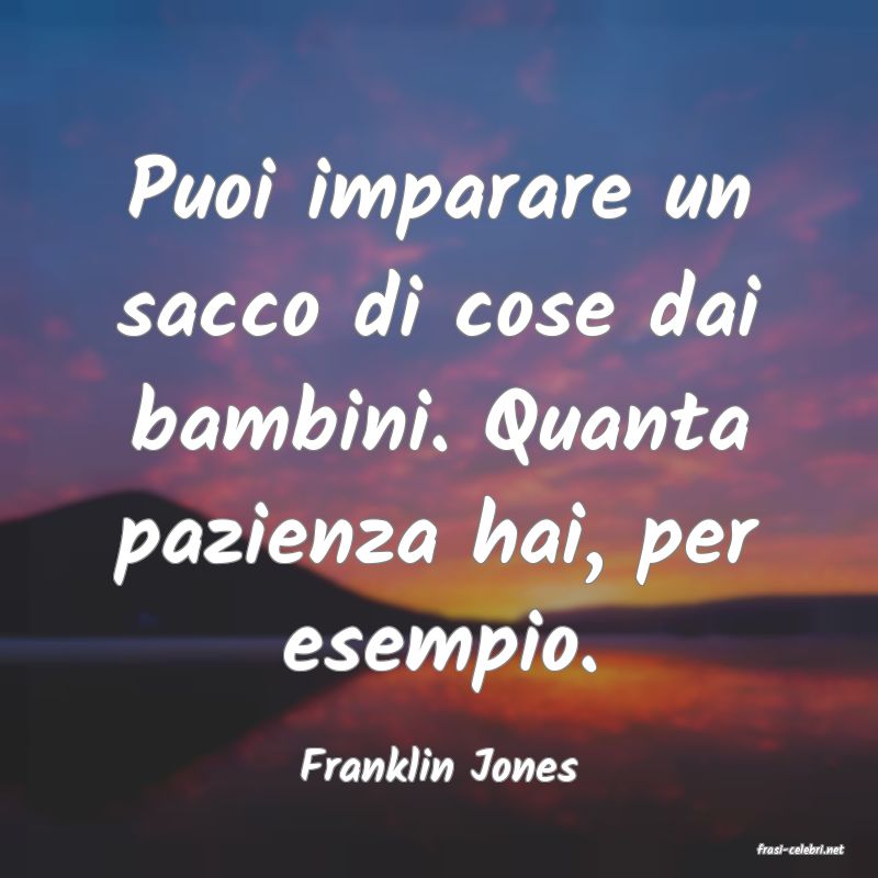 frasi di  Franklin Jones

