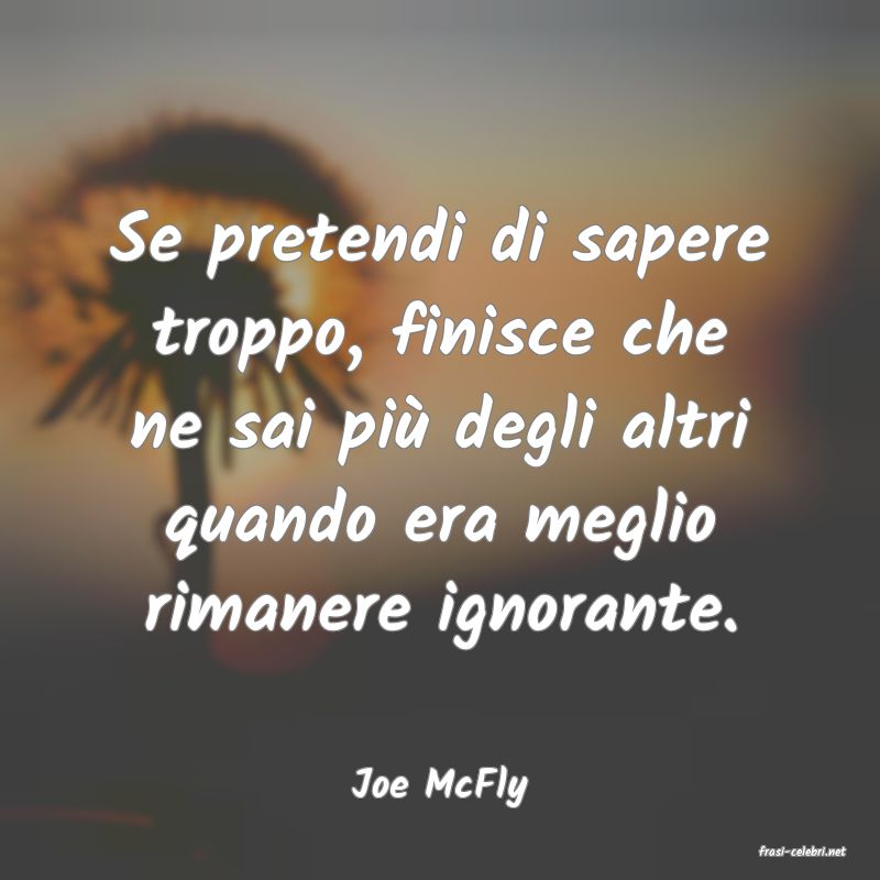 frasi di Joe McFly