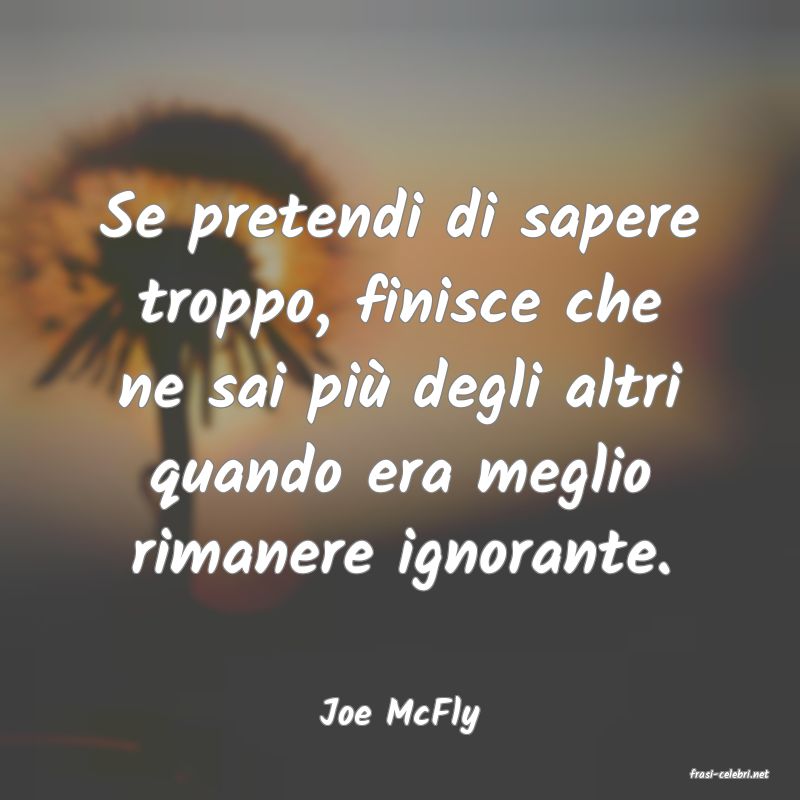 frasi di Joe McFly