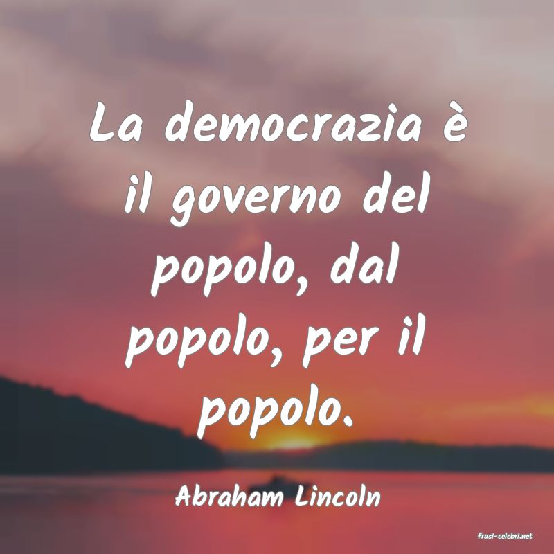 frasi di Abraham Lincoln