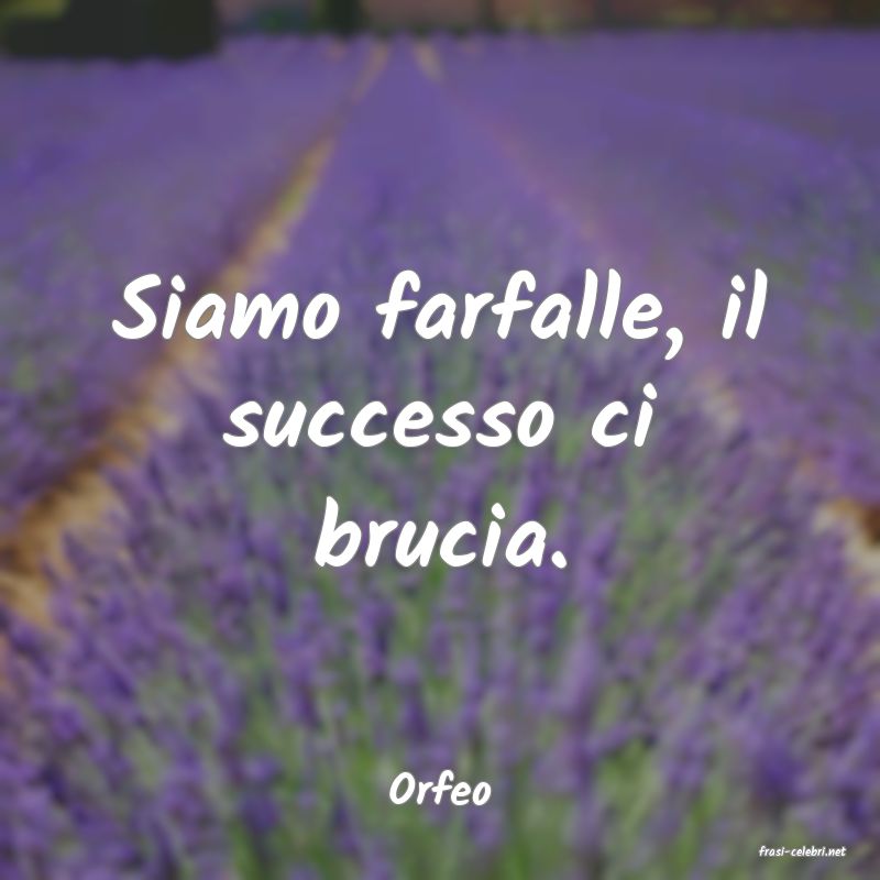 frasi di Orfeo