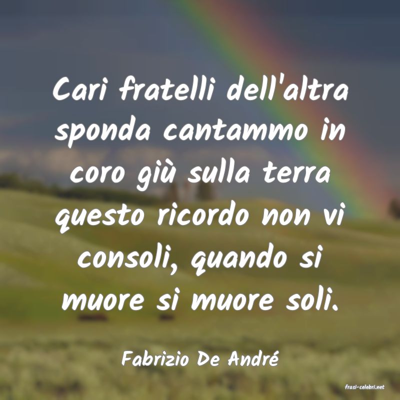 frasi di Fabrizio De André