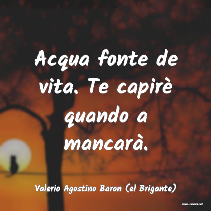 frasi di Valerio Agostino Baron (el Brigante)