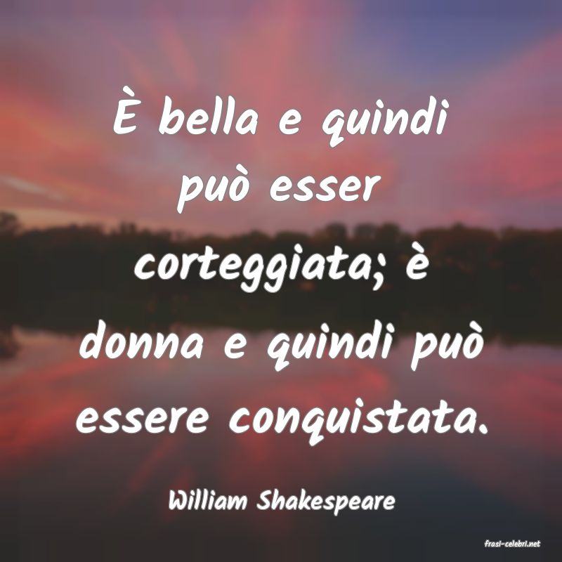 frasi di William Shakespeare