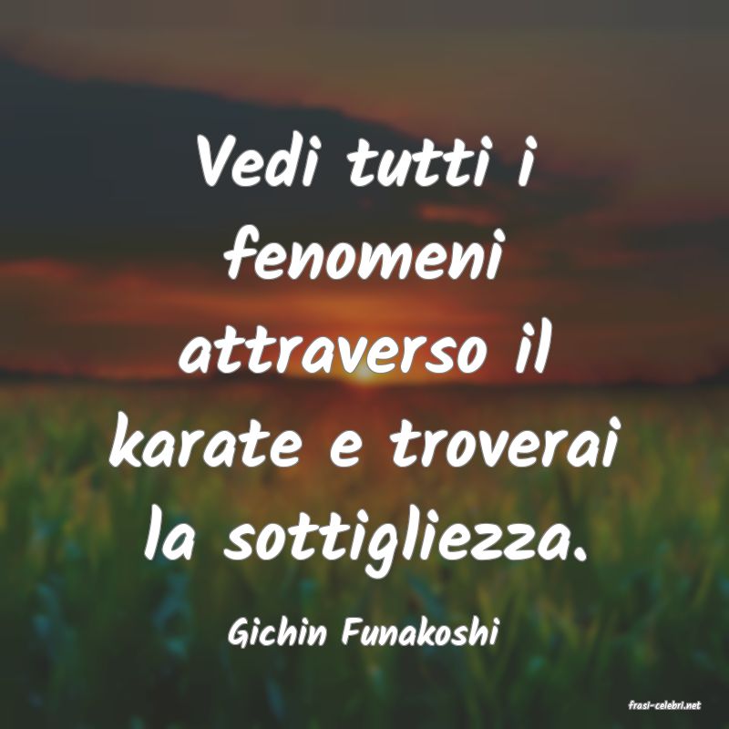 frasi di  Gichin Funakoshi
