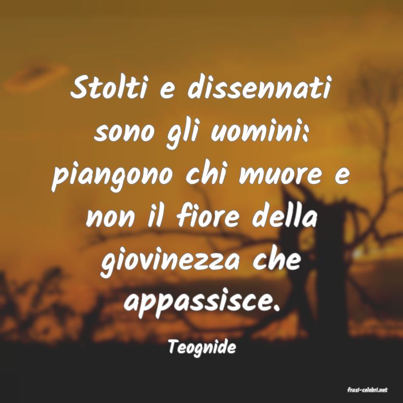 frasi di  Teognide
