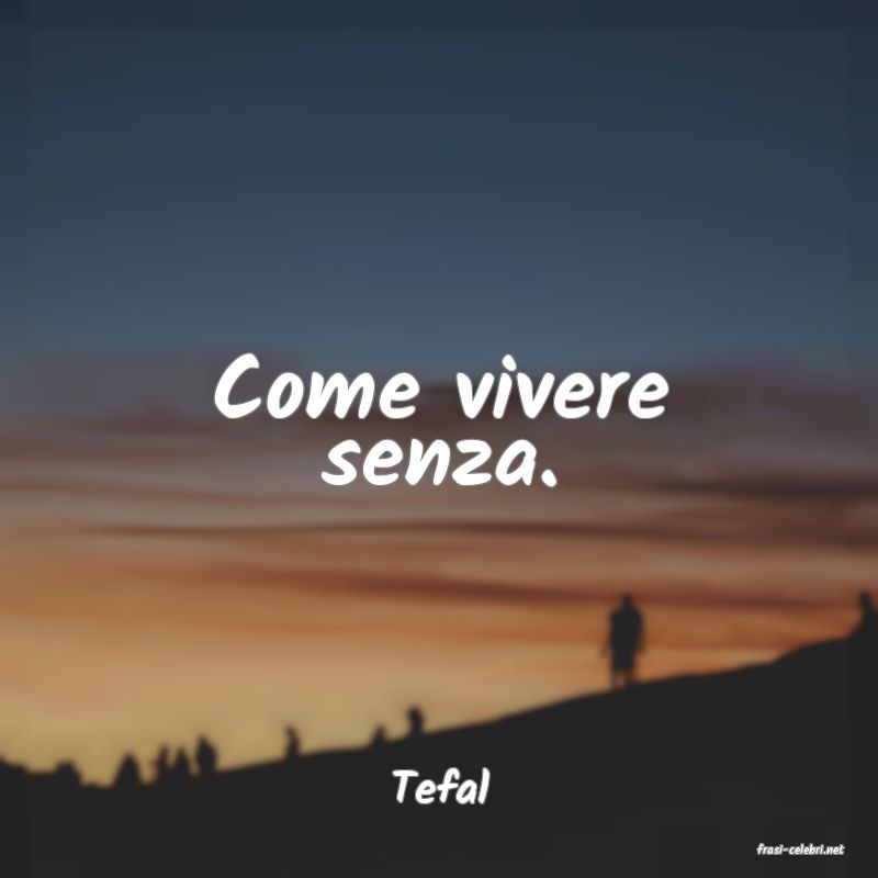 frasi di Tefal