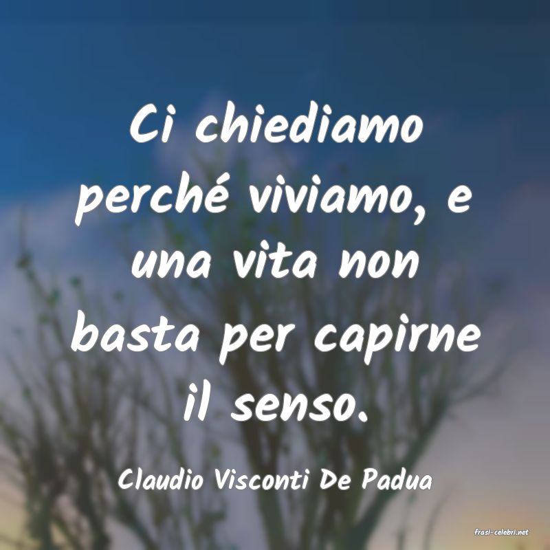 frasi di  Claudio Visconti De Padua
