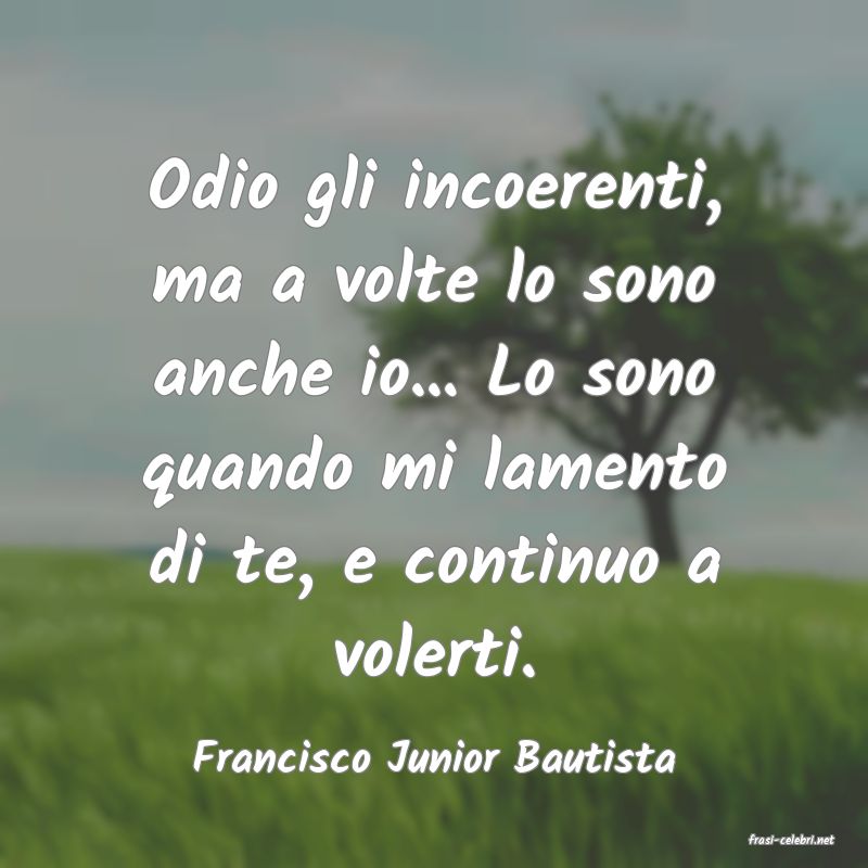 frasi di  Francisco Junior Bautista
