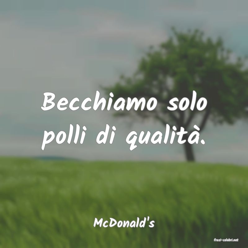 frasi di McDonald's