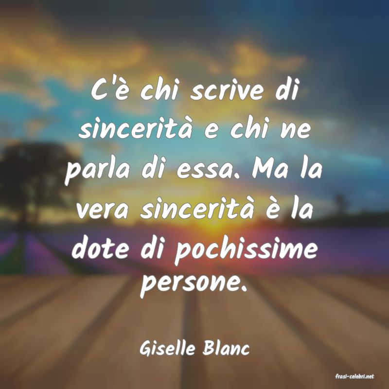 frasi di Giselle Blanc