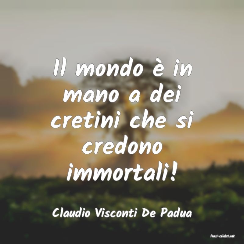 frasi di  Claudio Visconti De Padua
